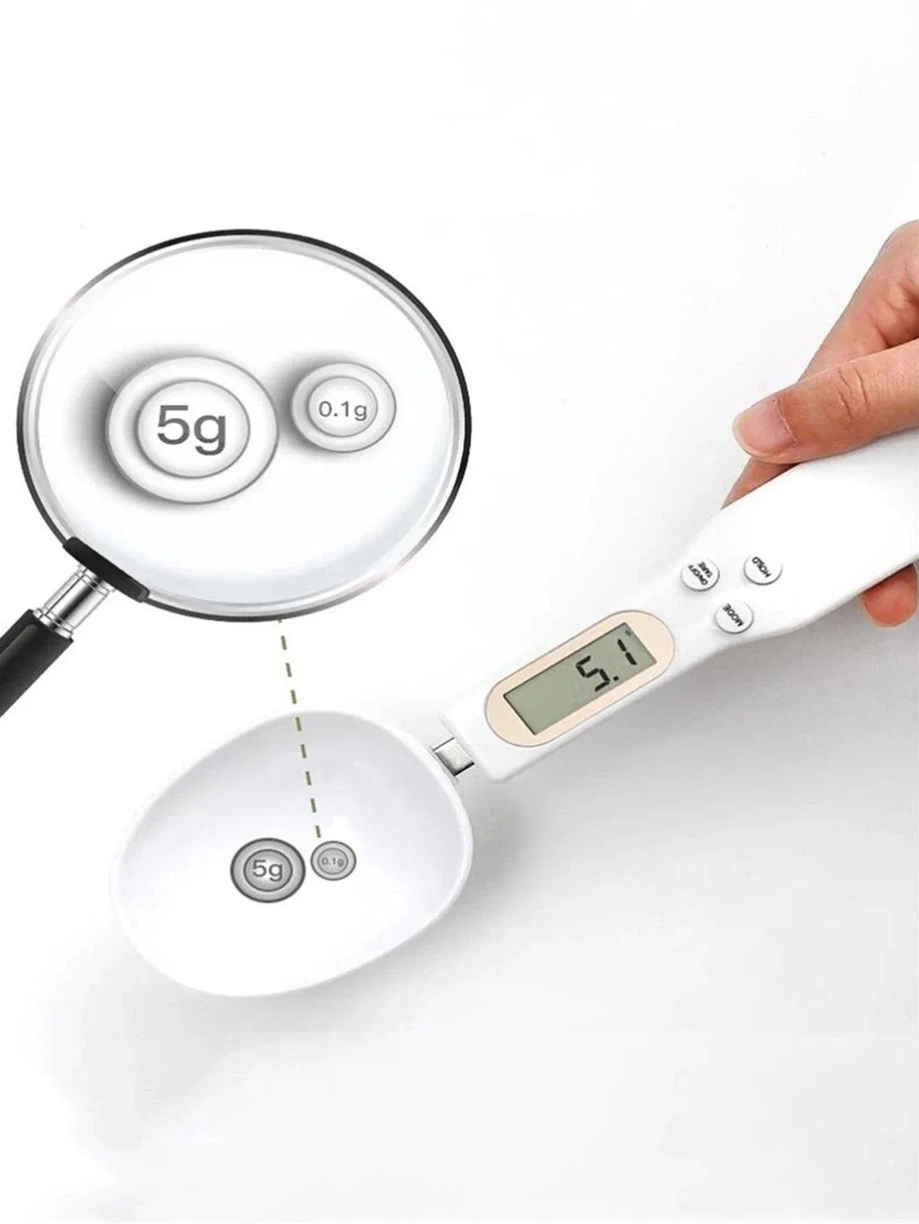 Digital Spoon Scale HIGH PRECISION KICHEN BALANCE 500g 0.1g